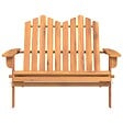 VIDAXL - vidaXL Banc de jardin Adirondack 126 cm bois massif d'acacia - vignette