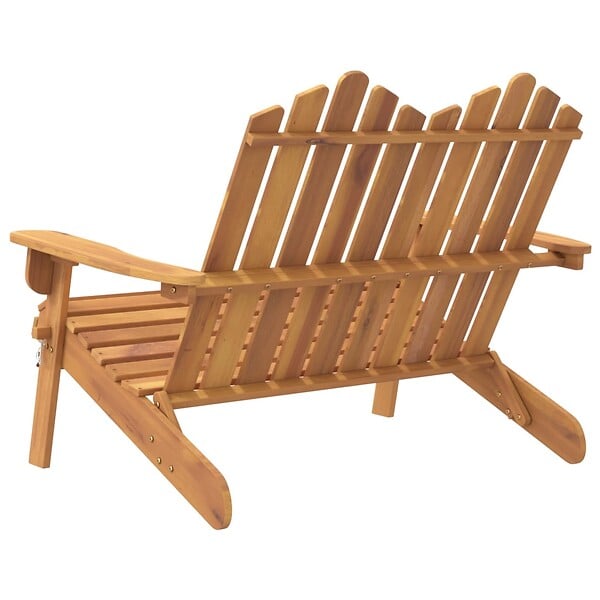 VIDAXL - vidaXL Banc de jardin Adirondack 126 cm bois massif d'acacia - large