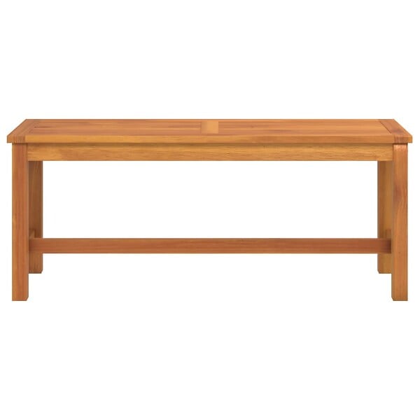 VIDAXL - vidaXL Banc de jardin 110x35x45 cm bois massif d'acacia - large