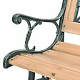 VIDAXL - vidaXL Banc de jardin 122 cm Bois - vignette