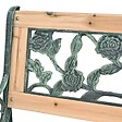 VIDAXL - vidaXL Banc de jardin 122 cm Bois - vignette