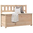 VIDAXL - vidaXL Banc 110x41x76,5 cm Bois de pin massif - vignette