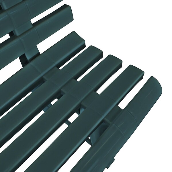 VIDAXL - vidaXL Banc de jardin 145,5 cm Plastique Vert - large