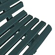 VIDAXL - vidaXL Banc de jardin 145,5 cm Plastique Vert - vignette