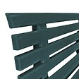 VIDAXL - vidaXL Banc de jardin 145,5 cm Plastique Vert - vignette
