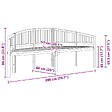VIDAXL - vidaXL Banc de jardin en forme de banane 200 cm bois de teck solide - vignette