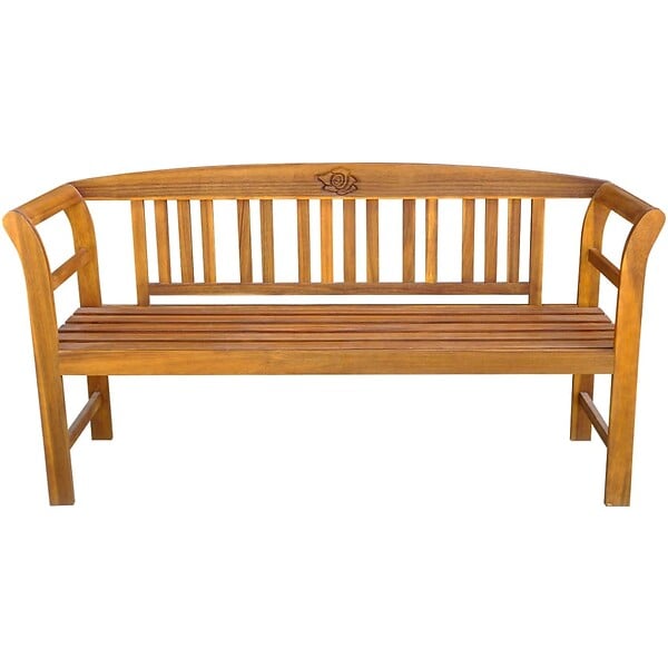 VIDAXL - vidaXL Banc de jardin 157 cm Bois d'acacia solide - large