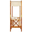 VIDAXL - vidaXL Banc de jardin avec auvent Bois d'acacia solide - vignette