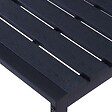 VIDAXL - vidaXL Banc de jardin 180 cm Panneau PS Noir - vignette