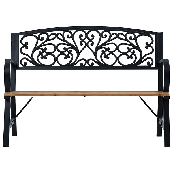 VIDAXL - vidaXL Banc de jardin 120 cm Bois - large