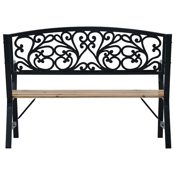 VIDAXL - vidaXL Banc de jardin 120 cm Bois - large