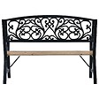VIDAXL - vidaXL Banc de jardin 120 cm Bois - vignette