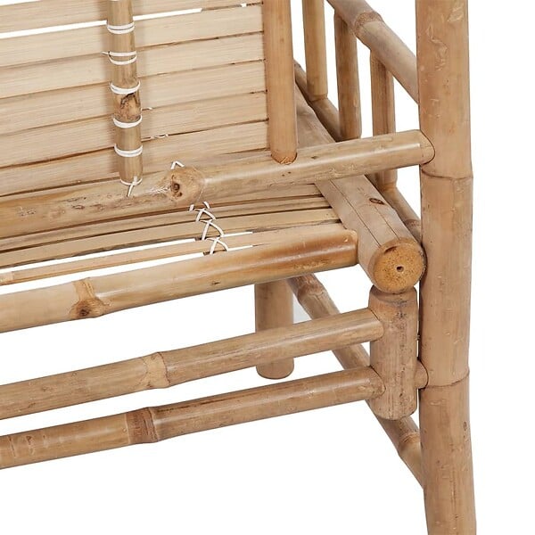 VIDAXL - vidaXL Banc de jardin 120 cm Bambou - large