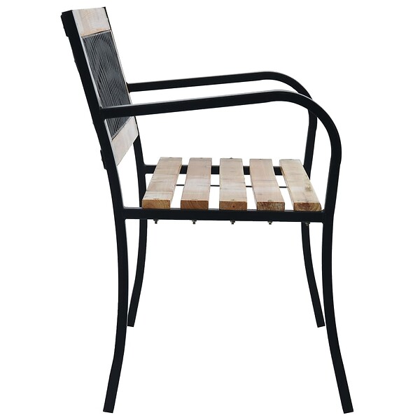 VIDAXL - vidaXL Banc de jardin 120 cm Bois - large