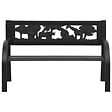 VIDAXL - vidaXL Banc de jardin pour enfants 86 cm acier - vignette