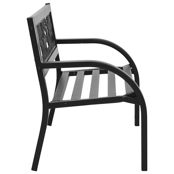 VIDAXL - vidaXL Banc de jardin pour enfants 86 cm acier - large