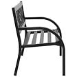 VIDAXL - vidaXL Banc de jardin pour enfants 86 cm acier - vignette