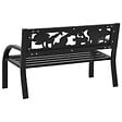 VIDAXL - vidaXL Banc de jardin pour enfants 86 cm acier - vignette
