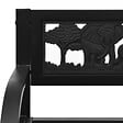 VIDAXL - vidaXL Banc de jardin pour enfants 86 cm acier - vignette