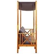 VIDAXL - vidaXL Banc de jardin avec auvent Bois d'acacia solide - vignette