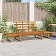 VIDAXL - vidaXL Banc de jardin 2-en-1 190 cm Bois solide d'acacia - vignette