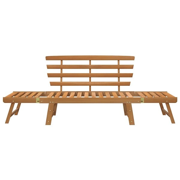 VIDAXL - vidaXL Banc de jardin 2-en-1 190 cm Bois solide d'acacia - large