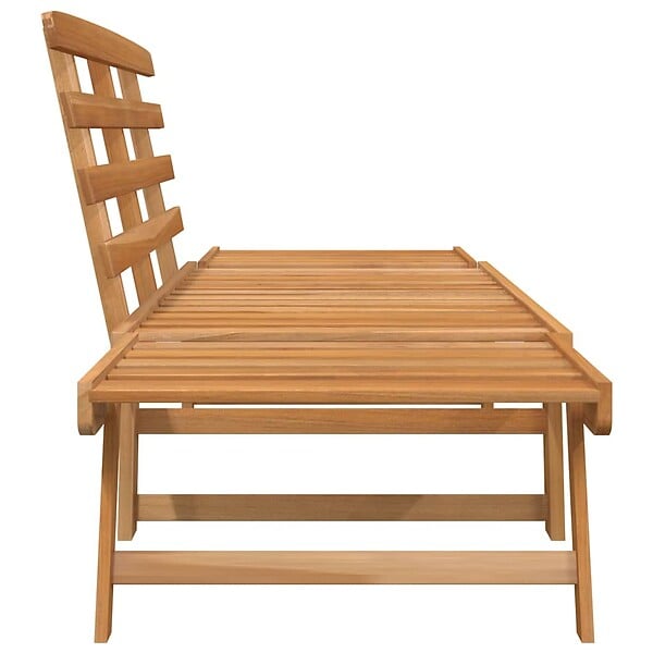 VIDAXL - vidaXL Banc de jardin 2-en-1 190 cm Bois solide d'acacia - large