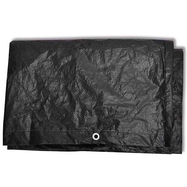 VIDAXL - vidaXL Housse de salon de jardin 10 œillets 260x260x90 cm - large