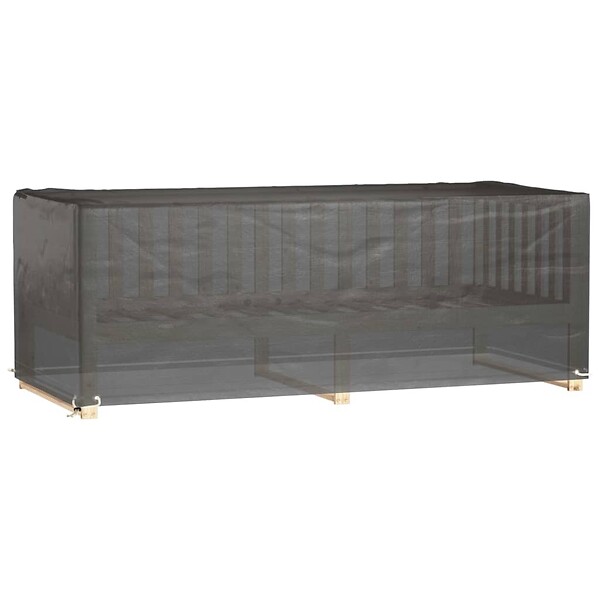 VIDAXL - vidaXL Housse de salon de jardin 8 œillets 192x82x65 cm rectangulaire - large