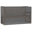 VIDAXL - vidaXL Housse de salon de jardin 8 œillets 125x55x75 cm rectangulaire - vignette