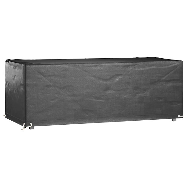 VIDAXL - vidaXL Housses salon de jardin 2pcs 8œillets 192x82x65cm rectangulaire - large