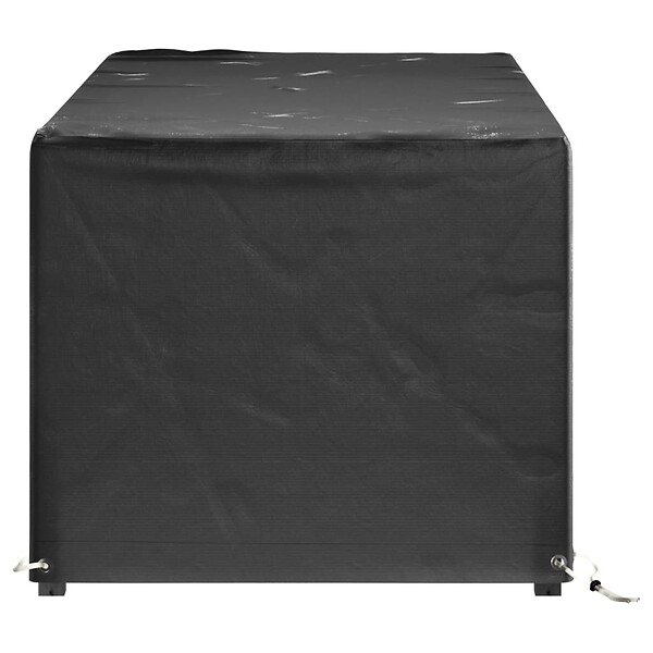 VIDAXL - vidaXL Housses salon de jardin 2pcs 8œillets 192x82x65cm rectangulaire - large