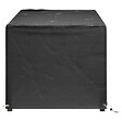 VIDAXL - vidaXL Housses salon de jardin 2pcs 8œillets 192x82x65cm rectangulaire - vignette