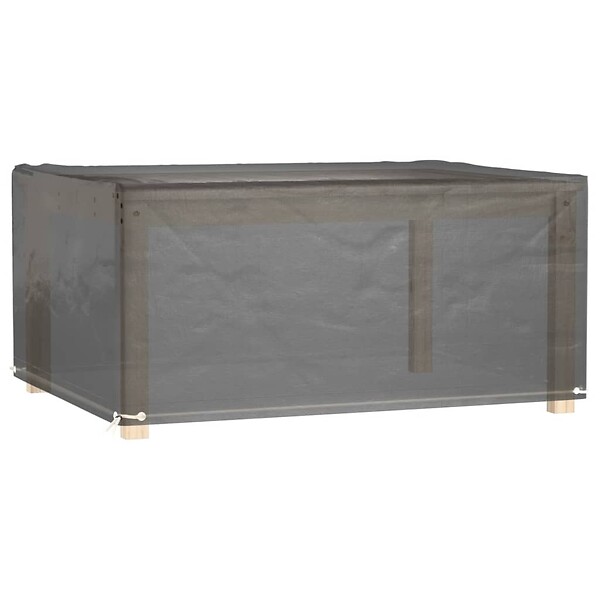VIDAXL - vidaXL Housse de salon de jardin 8 œillets 160x120x75 cm rectangulaire - large