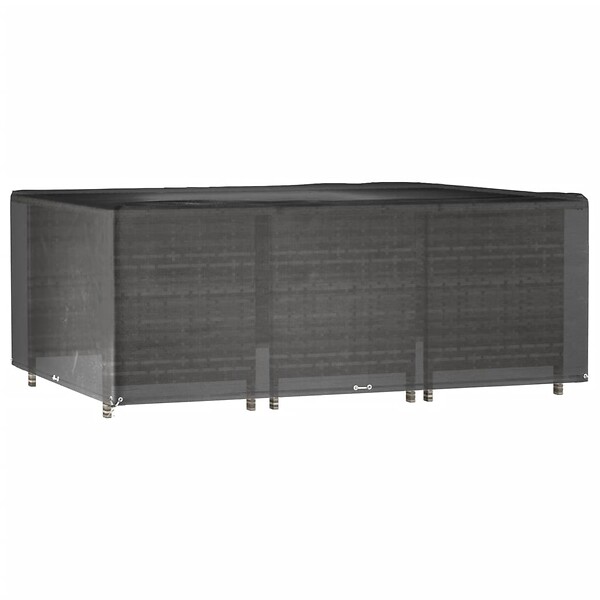 VIDAXL - vidaXL Housse de salon de jardin 16œillets 278x204x105cm rectangulaire - large
