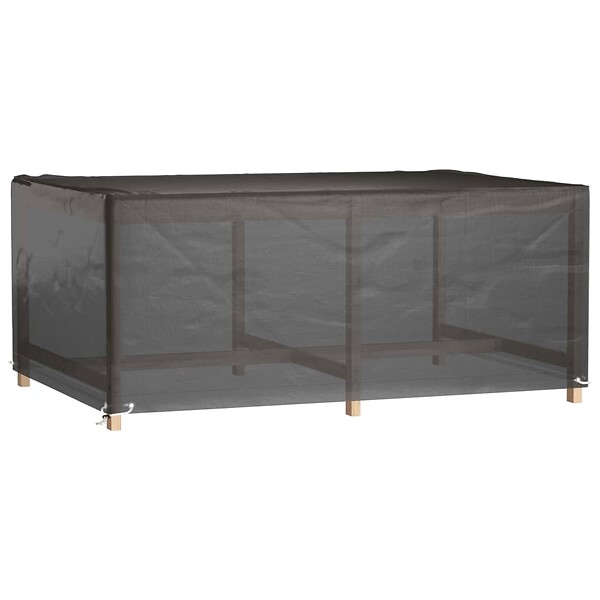 VIDAXL - vidaXL Housse de salon de jardin 8 œillets 180x122x75 cm rectangulaire - large