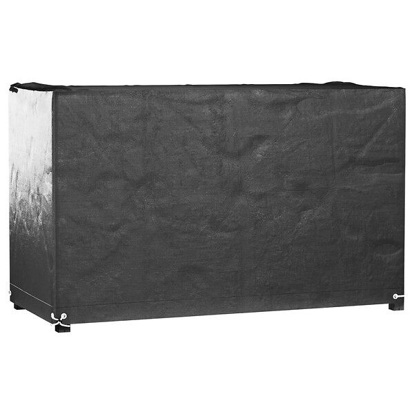 VIDAXL - vidaXL Housses salon de jardin 2pcs 8œillets 125x55x75cm rectangulaire - large