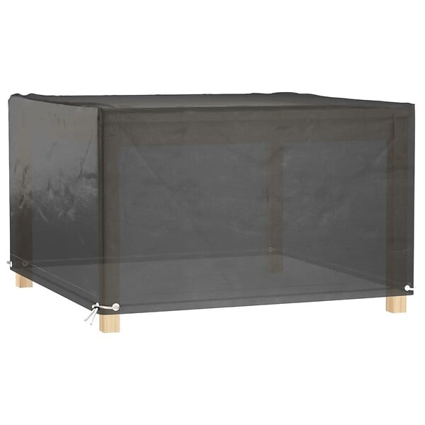 VIDAXL - vidaXL Housse de salon de jardin 8 œillets 132x132x80 cm carré - large