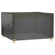 VIDAXL - vidaXL Housse de salon de jardin 8 œillets 132x132x80 cm carré - vignette