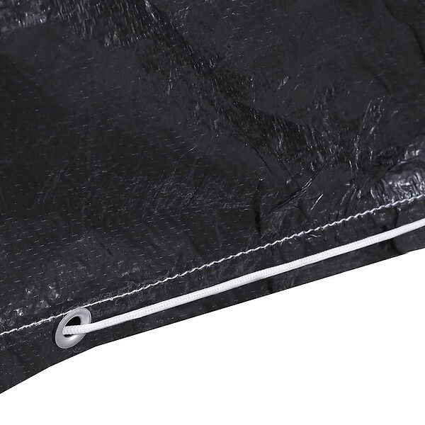 VIDAXL - vidaXL Housse de salon de jardin 7 œillets 143x225x90 cm - large
