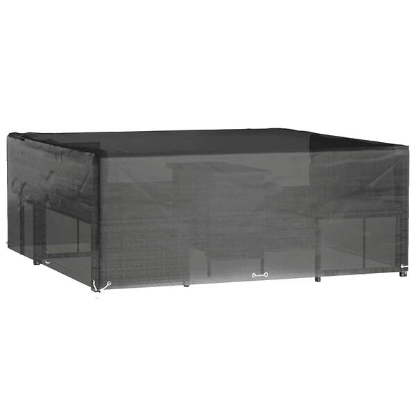 VIDAXL - vidaXL Housse de salon de jardin 16 œillets 250x250x90 cm carré - large