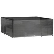 VIDAXL - vidaXL Housse de salon de jardin 16 œillets 250x250x90 cm carré - vignette