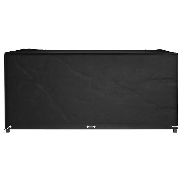 VIDAXL - vidaXL Housse de salon de jardin 16 œillets 250x250x90 cm carré - large