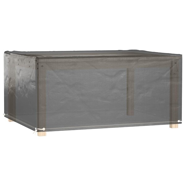 VIDAXL - vidaXL Housses salon de jardin2pcs 8œillets 160x120x75cm rectangulaire - large