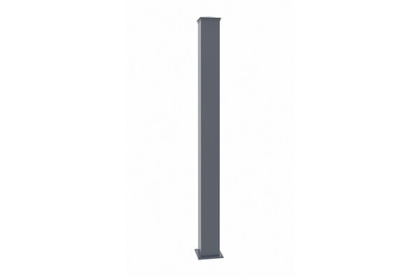 CASANOOV - Casanoov Poteau EIFEL 15x15 en aluminium H.190  cm - Gris anthracite - large