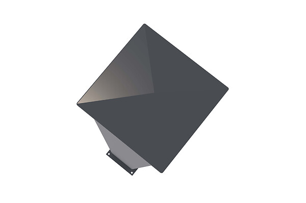 CASANOOV - Casanoov Poteau EIFEL 15x15 en aluminium H.190  cm - Gris anthracite - large