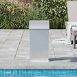 VIDAXL - vidaXL Fontaine de piscine 50x30x60 cm Acier inoxydable - vignette