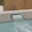 VIDAXL - vidaXL Cascade avec LED 45x34x14 cm Acier inoxydable 304 - vignette