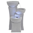 VIDAXL - vidaXL Fontaine d'intérieur avec lampe LED Polyrésine - vignette