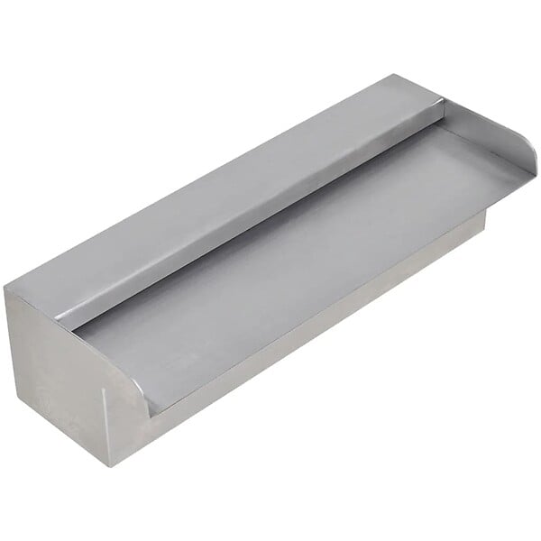 VIDAXL - vidaXL Lame d'eau rectangulaire 30 cm Acier inoxydable pour piscine - large